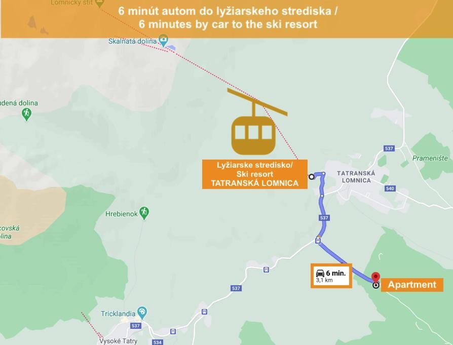 Tatrahouse Apartments Stará Lesná Eksteriør bilde